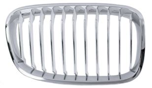 GRILLE BMW SERIE 1 (F20-F21) 2012-2015 FACE AVANT MODÈLE URBAN / CHROMÉE / CHROMÉE DROIT
