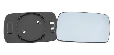 VERRE DE RÉTROVISEUR BMW SERIE 5 (E34) 1987-1995 AVEC SUPPORT / CONVEXE / BLEU / REVERSIBLE