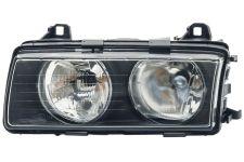 PHARE AVANT BMW SERIE 3 (E36) 1995-1998 LAMPES H7+H7 / GAUCHE