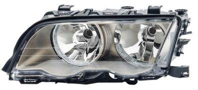 PHARE AVANT BMW SERIE 3 (E46) 1998-2001 BASE CHROMÉE / GAUCHE