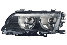 PHARE AVANT BMW SERIE 3 (E46) 1998-2001 BASE NOIRE / GAUCHE