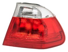 FEU ARRIÈRE BMW SERIE 3 (E46) 1998-2001 4 PORTES / EXTÉRIEUR / BLANC / DROIT