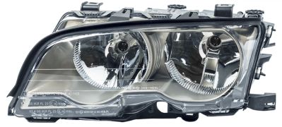 PHARE BMW SERIE 3 (E46) 1999-2001 COUPE / BASE CHROMÉE / GAUCHE