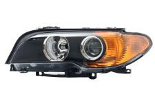PHARE AVANT BMW SERIE 3 (E46) 2003-2005 COUPÉ / FEU CLIGNOTANT ORANGE / BASE NOIRE / GAUCHE