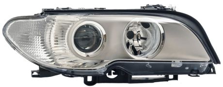 PHARE AVANT BMW SERIE 3 (E46) 2003-2005 COUPÉ / FEU CLIGNOTANT BLANC / BASE CHROMÉE / DROIT