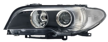 PHARE AVANT BMW SERIE 3 (E46) 2003-2005 COUPÉ / FEU CLIGNOTANT BLANC / BASE NOIRE / GAUCHE