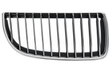 GRILLE BMW SERIE 3 (E90-E91) 2005-2009 FACE AVANT / CONTOUR CHROMÉ / LAMES CHROMÉES / DROITE