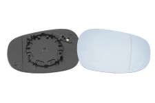 VERRE DE RÉTROVISEUR BMW SERIE 3 (E90-E91) 2009-2012 AVEC SUPPORT / CHAUFFANT / ASPHÉRIQUE / BLEU / DROIT