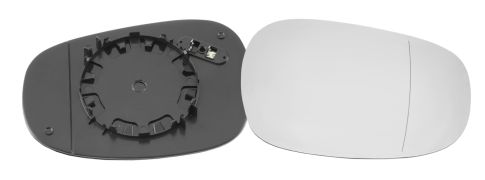 VERRE DE RÉTROVISEUR BMW SERIE 1 (E81-E87) 2010-2012 AVEC SUPPORT / CHAUFFANT / ASPHÉRIQUE / DROIT