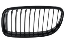 GRILLE BMW SERIE 3 (E90-E91) 2009-2012 FACE AVANT / CONTOUR NOIR / LAMES NOIRES / GAUCHE