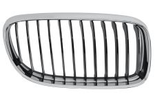 GRILLE BMW SERIE 3 (E90-E91) 2009-2012 FACE AVANT / CONTOUR CHROMÉ / LAMES NOIRES / DROITE