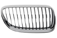 GRILLE BMW SERIE 3 (E92-E93) 2010-2013 COUPÉ / CABRIOLET / FACE AVANT / CONTOUR CHROMÉ / LAMES CHROMÉES / NOIRES DROITE