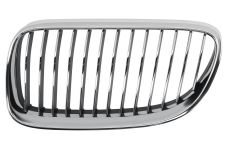 GRILLE BMW SERIE 3 (E92-E93) 2010-2013 COUPÉ / CABRIOLET / FACE AVANT / CONTOUR CHROMÉ / LAMES CHROMÉES / NOIRES GAUCHE