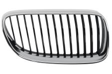 GRILLE BMW SERIE 3 (E92-E93) 2010-2013 COUPÉ / CABRIOLET / FACE AVANT / CONTOUR CHROMÉ / LAMES NOIRES DROITE