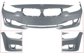 PARE-CHOCS BMW SERIE 3 (F30-F31) 2012-2015 AVANT / BASIS / AVEC APPRET