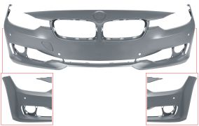 PARE-CHOCS BMW SERIE 3 (F30-F31) 2012-2015 AVANT / BASIS / AVEC CAPTEUR / AVEC APPRET