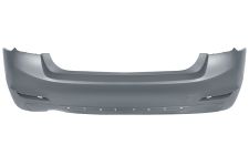 PARE-CHOCS BMW SERIE 3 (F30) 2012-2015 ARRIÈRE / SEDAN / ÉCHAPPEMENT SIMPLE GAUCHE / MODÈLE 316-318-320 / MODERN / SPORT / LUXURY / AVEC APPRET