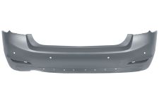 PARE-CHOCS BMW SERIE 3 (F30) 2012-2015 ARRIÈRE / SEDAN / ÉCHAPPEMENT SIMPLE GAUCHE / MODÈLE 316-318-320 / MODERN / SPORT / LUXURY / AVEC CAPTEUR / AVEC APPRET