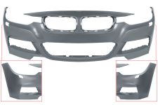 PARE-CHOCS BMW SERIE 3 (F30-F31) 2012-2015 AVANT / MODÈLE M-TECH / AVEC LAVEPHARES / AVEC APPRET