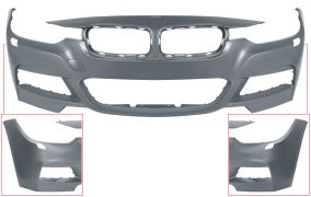 PARE-CHOCS BMW SERIE 3 (F30-F31) 2012-2015 AVANT / MODÈLE M-TECH / AVEC LAVEPHARES / AVEC APPRET