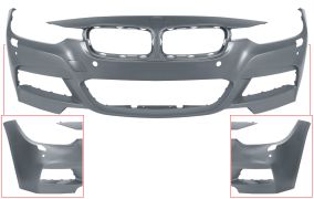 PARE-CHOCS BMW SERIE 3 (F30-F31) 2012-2015 AVANT / MODÈLE M-TECH / AVEC LAVEPHARES / AVEC CAPTEUR / AVEC APPRET