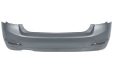 PARE-CHOCS BMW SERIE 3 (F30) 2012-2015 ARRIÈRE / SEDAN / ÉCHAPPEMENT DOUBLE GAUCHE / MODÈLE 325-328-330 / BASIS / AVEC APPRET
