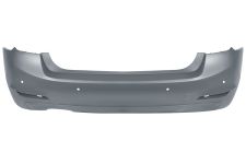 PARE-CHOCS BMW SERIE 3 (F30) 2012-2015 ARRIÈRE / SEDAN / ÉCHAPPEMENT DOUBLE GAUCHE / MODÈLE 325-328-330 / BASIS / AVEC CAPTEUR / AVEC APPRET