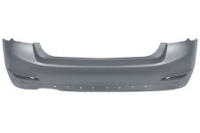 PARE-CHOCS BMW SERIE 3 (F30) 2012-2015 ARRIÈRE / SEDAN / ÉCHAPPEMENT DOUBLE GAUCHE / MODÈLE 325-328-330 / MODERN / SPORT / LUXURY / AVEC APPRET
