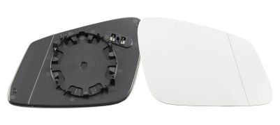 VERRE DE RÉTROVISEUR BMW X1 (E84) 2012-2015 AVEC SUPPORT / CHAUFFANT / ASPHÉRIQUE / DROIT 