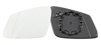 VERRE DE RÉTROVISEUR BMW X1 (E84) 2012-2015 AVEC SUPPORT / CHAUFFANT / ASPHÉRIQUE / GAUCHE