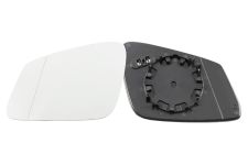 VERRE DE RÉTROVISEUR BMW X1 (E84) 2012-2015 AVEC SUPPORT / CHAUFFANT / ASPHÉRIQUE / GAUCHE