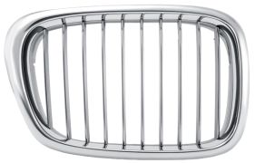 GRILLE BMW SERIE 5 (E39) 2001-2003 FACE AVANT / CHROMÉE / MODÈLE M5 / DROITE