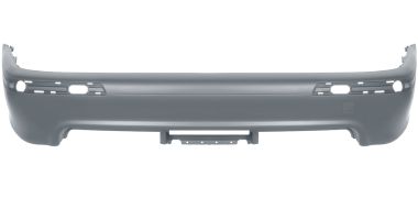 PARE-CHOCS BMW SERIE 5 (E39) 2001-2003 ARRIÈRE / SEDAN / MODÈLE M5 / AVEC APPRET