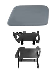 CACHE LAVEPHARES BMW SERIE 5 (E60-E61) 2003-2007 PARE-CHOCS AVANT / 3 PIÈCES / GAUCHE
