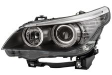 PHARE AVANT BMW SERIE 5 (E60-E61) 2007-2011 BASE NOIRE / GAUCHE