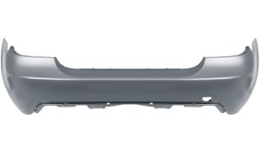 PARE-CHOCS BMW SERIE 5 (E60) 2007-2011 ARRIÈRE / SEDAN / MODÈLE M-TECH / AVEC APPRET