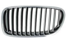 GRILLE BMW SERIE 5 (F10-F11) 2010-2013 FACE AVANT / CONTOUR CHROMÉ / LAMES CHROMÉES / GAUCHE