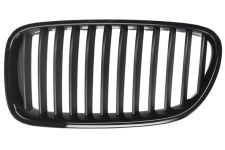 GRILLE BMW SERIE 5 (F10-F11) 2010-2013 FACE AVANT / CONTOUR NOIR / LAMES NOIRES / GAUCHE