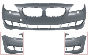 PARE-CHOCS BMW SERIE 5 (F10-F11) 2010-2013 AVANT / AVEC LAVEPHARES / AVEC CAPTEUR / AVEC PARK ASSIST / AVEC APPRET