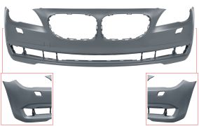 PARE-CHOCS BMW SERIE 7 (F01-F02) 2009-2012 AVANT / AVEC LAVEPHARES / AVEC APPRET