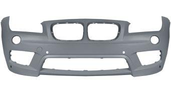 PARE-CHOCS BMW X1 (E84) 2009-2012 AVANT / MODÈLE M-TECH / AVEC CAPTEUR / AVEC APPRET