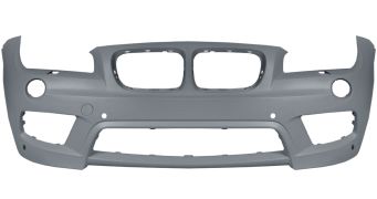 PARE-CHOCS BMW X1 (E84) 2009-2012 AVANT / MODÈLE M-TECH / AVEC CAPTEUR / AVEC LAVEPHARES / AVEC APPRET