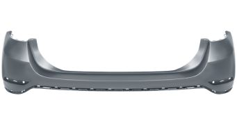 PARE-CHOCS BMW X1 (E84) 2012-2015 ARRIÈRE / SUPÉRIEURE / AVEC APPRET