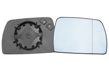 VERRE DE RÉTROVISEUR BMW X3 (E83) 2004-2006 AVEC SUPPORT / CHAUFFANT / ASPHÉRIQUE / BLEU / GAUCHE