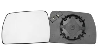 VERRE DE RÉTROVISEUR BMW X3 (E83) 2004-2006 AVEC SUPPORT / CHAUFFANT / ASPHÉRIQUE / DROIT