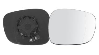 VERRE DE RÉTROVISEUR BMW X3 (E83) 2008-2010 AVEC SUPPORT / CHAUFFANT / ASPHÉRIQUE / DROIT