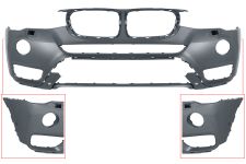 PARE-CHOCS BMW X3 (F25) 2014-2017 AVANT / AVEC ANTIBROUILLARDS LED / AVEC LAVEPHARES / AVEC PARK ASSIST / AVEC APPRET