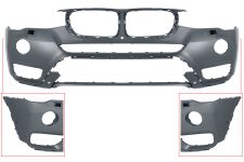 PARE-CHOCS BMW X3 (F25) 2014-2017 AVANT / AVEC ANTIBROUILLARDS LED / AVEC LAVEPHARES / AVEC PARK ASSIST / AVEC CAMÉRA / AVEC APPRET