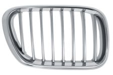 GRILLE BMW X5 (E53) 2000-2004 FACE AVANT / CONTOUR CHROMÉ / LAMES CHROMÉES / DROITE