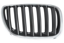 GRILLE BMW X5 (E53) 2004-2006 FACE AVANT / CONTOUR CHROMÉ / LAMES NOIRES DROITE